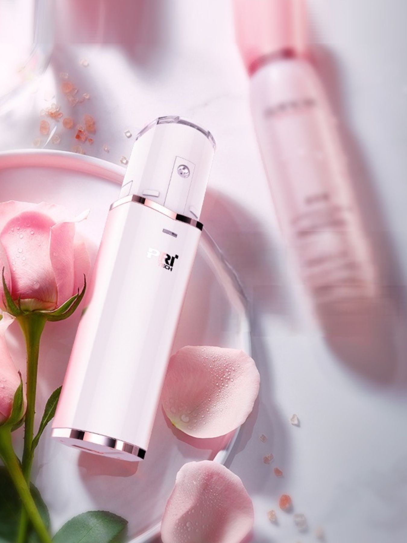 Portable facial steamer for deep pore cleansing