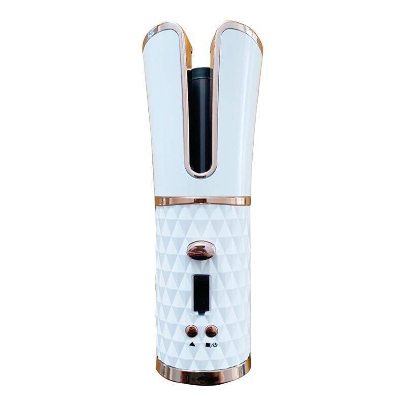 Cordless Automatic Hair Curler – Wireless USB Rechargeable Curling Iron