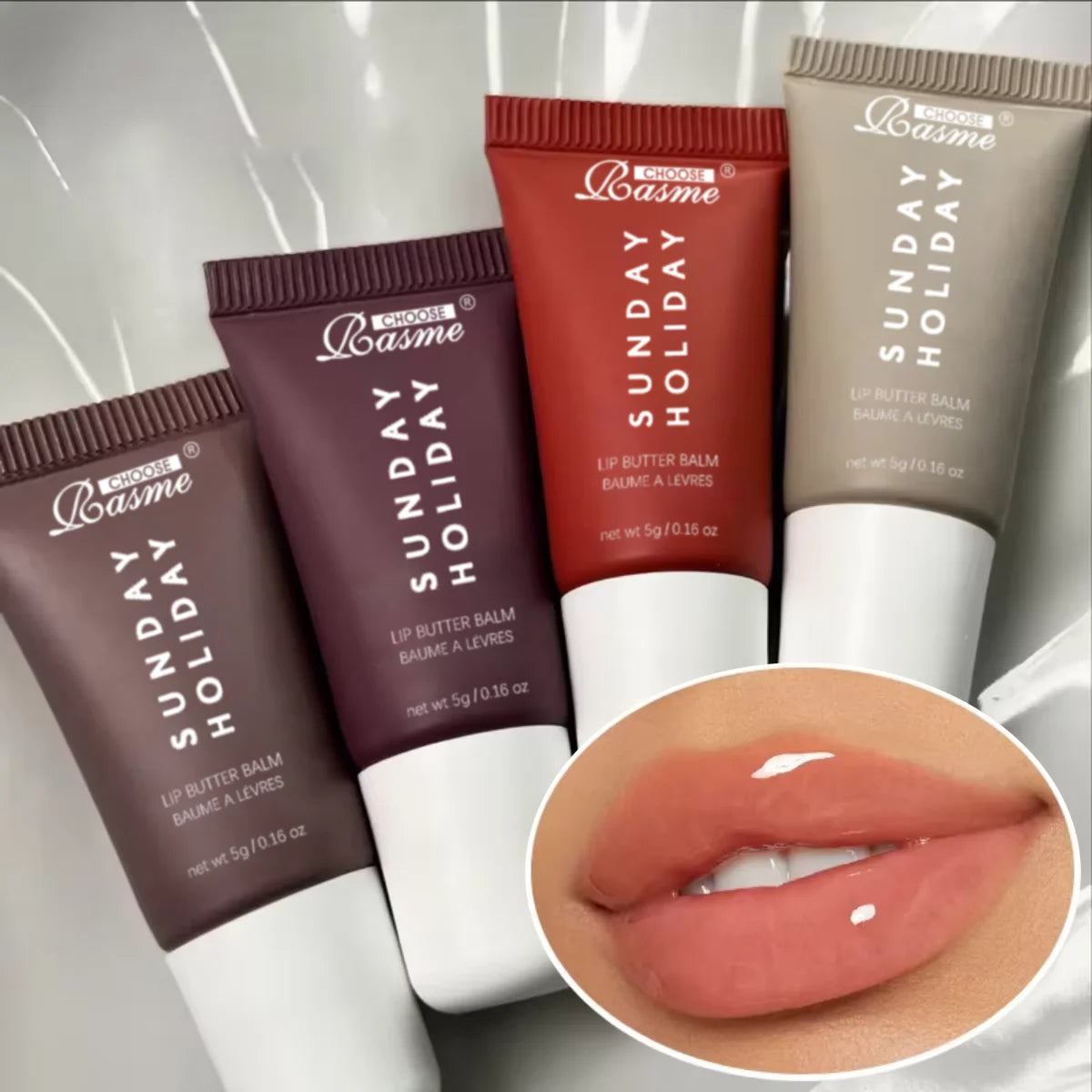 8-Color Lip Gloss Makeup Set – Hydrating Long-Lasting Lip Kit