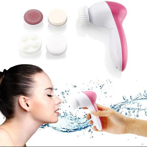 Electric facial cleansing brush for deep pore cleaning