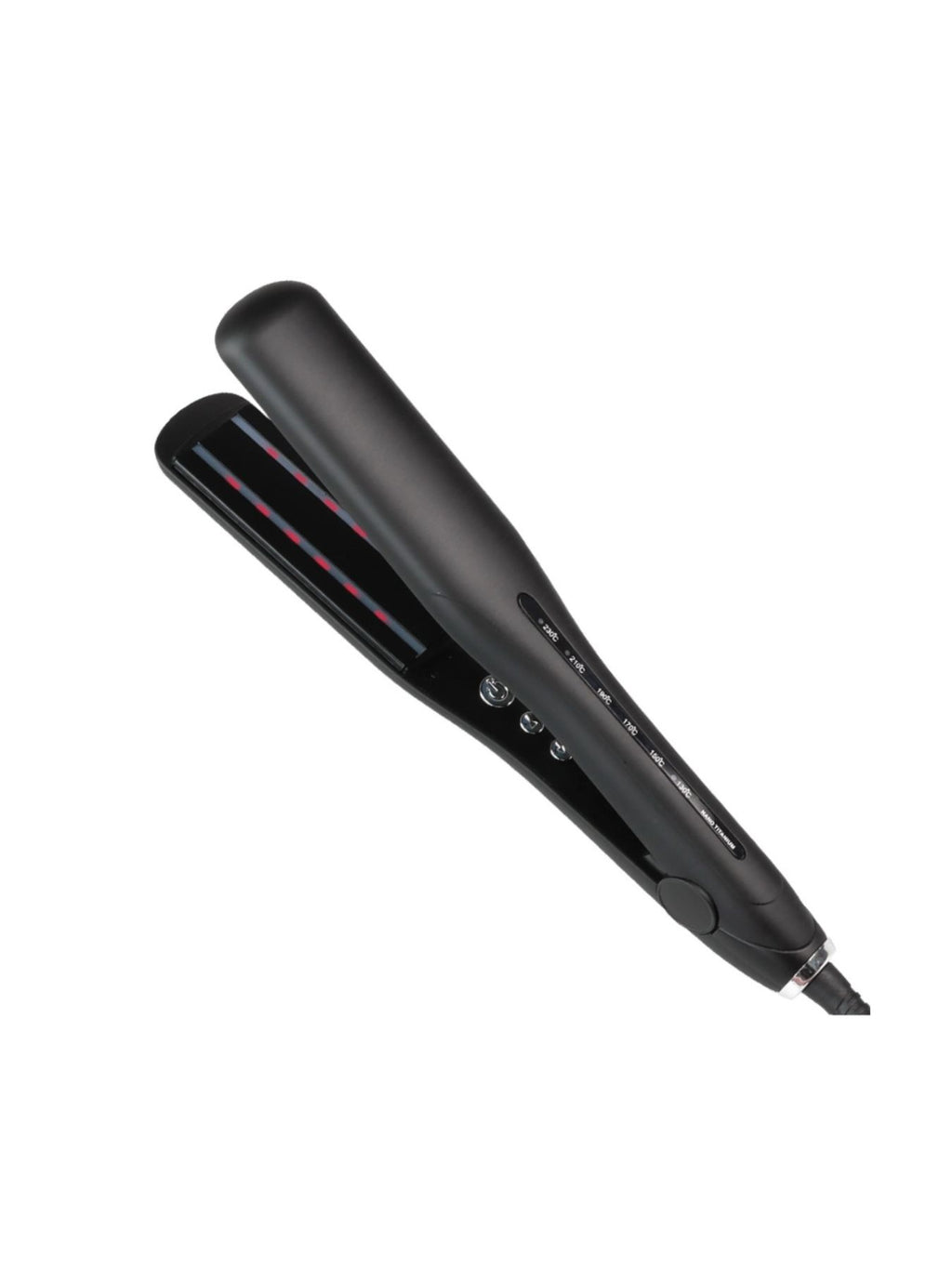 Hair straightener for sleek shiny hair