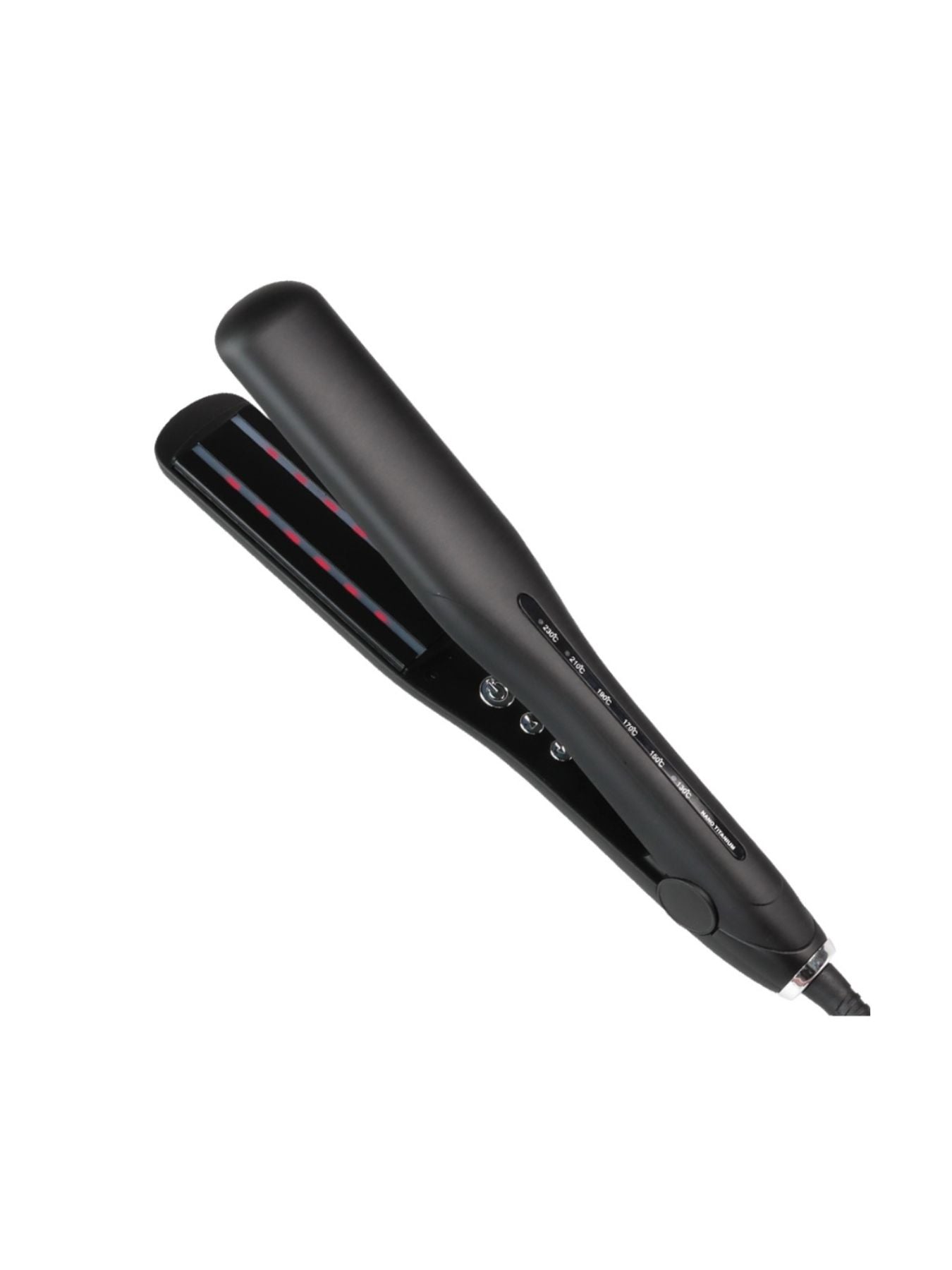 Hair straightener for sleek shiny hair